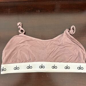 Alo Pink Sports Bra